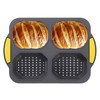 Greyoe Baguette Baking Tray, Bun Baking Mould, Baguette Baking Tray,