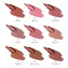 Bissú - Set De 9 Labiales Acabado Mate Tonos Nude.