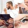 Nose Hair Eyebrow Scissors, Mini Scissors, False Eyelash Scissors, Unisex,
