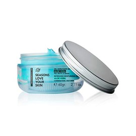 Seasons Love Your Skin Gel de Aloe Vera Hidratante 60 g | Gel Facial Refrescante | Hidratación para Piel Mixta y Grasa