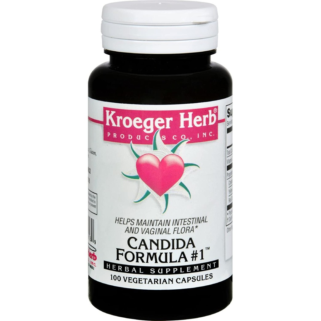 Kroeger Herb Candida Formula #1 100 Vcap
