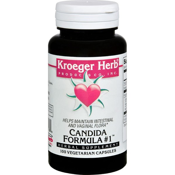 Kroeger Herb Candida Formula #1 100 Vcap