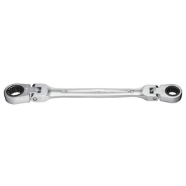 TONE RMFW-0810 Double Neck Swing Ratchet Glasses Wrench Double Side Width 0.3 x 0.4 inches (8 x 10 mm)