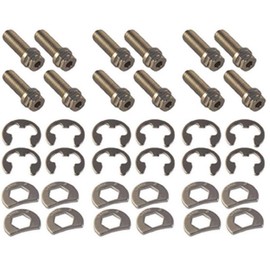 Stage 8 8911A 1" Locking Header Bolt Kit for GM Small Block