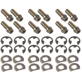 Stage 8 8911A 1" Locking Header Bolt Kit for GM Small Block