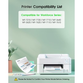 252XL 252 Ink Cartridges Remanufactured Replacement for Epson 252XL 252 XL T252XL T252 Combo Pack use for Workforce WF-7110 WF-7720 WF-7710 WF-3620 WF-3640 (2 Black/1 Cyan/1 Magenta/1 Yellow, 5 Pack)