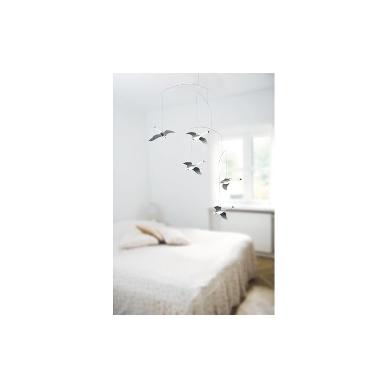 【正規輸入品】 フレンステッドモビール モビール インテリア オーナメント 北欧 動物 スカンジナビアン スワンズ FSM130002