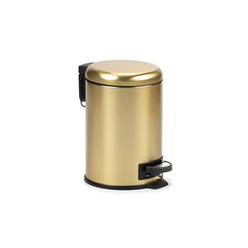 TATAY Cosmetic Bin with Stainless Steel Pedal, 3L Capacity, Removable