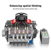 Mould King 10171 Technik V8 Engine Building Blocks Clamping Blocks