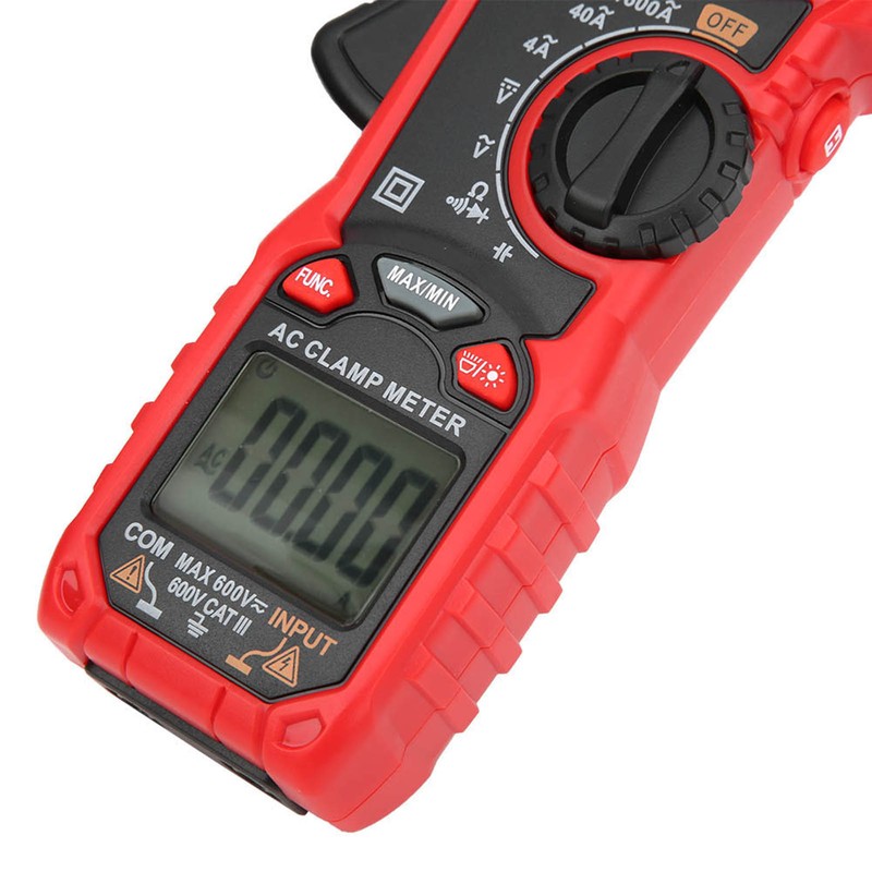 HT206A Hand Held LCD Digital Clamp Meter Multimeter Ac DC