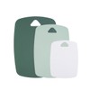 AKINOYAMA Plastic Chopping Board Set of 3, Chopping Boards for