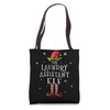 Laundry Assistant Elf Funny Xmas Groupe Matching Christmas Tote Bag