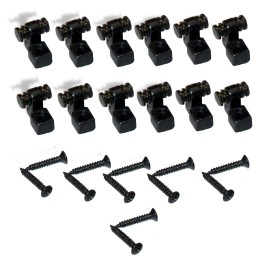 Bitterroot Guitars String Tree Roller Black Dozen Bulk Pack Bitterroot 081140BK-DZ