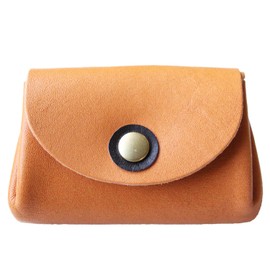 Polcoloso sokunou Women's Mini Wallet that Won't Break Bills, Camel
