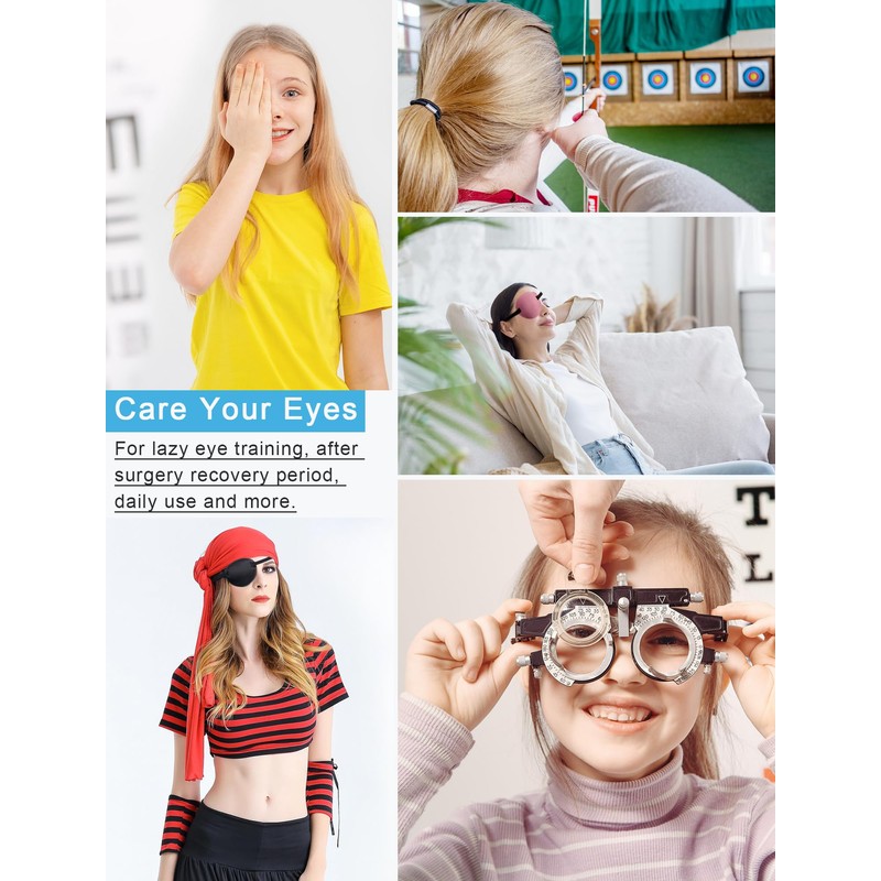 Eye Patch, Adjustable Eye Patches, Medical Eye Patch, Amblyopia Lazy