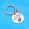 YIQPKUM Cute Book Lover Keychains Keyring Reading Club Gifts Inspirational