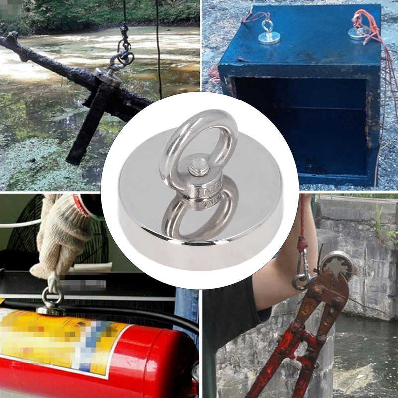 Super Fishing Magnet 308lb High Power Neodymium Rare Earth Magnetic