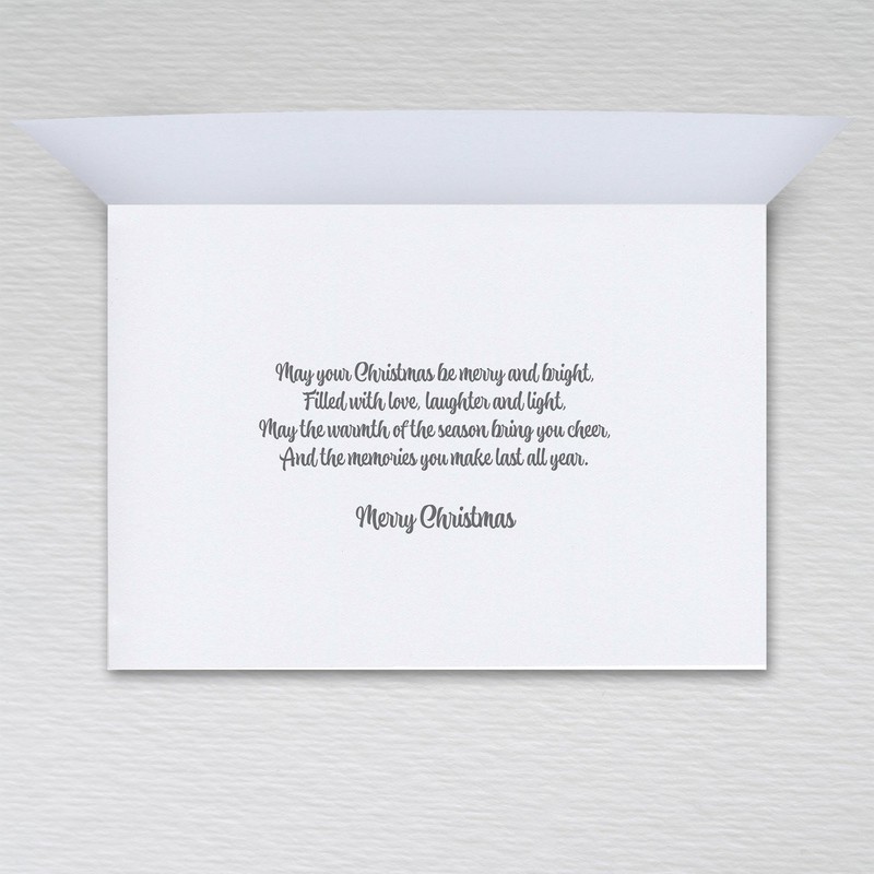 To All of You Christmas Card, A5 Christmas Card for