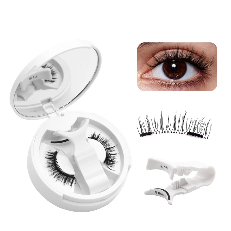 Reusable Magnetic Lashes Natural Look Magnetic Eyelashes No Glue Needed
