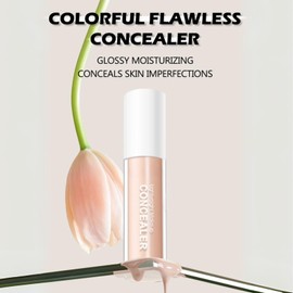 Brighten Up Under EyeConcealer,Lightweight Concealer Full Coverage Colour Corrector Dark Circles,Concealers Correctors Hydrating Delicate Skin,Hydrating Long-Lasting Easy To Blend Concealer(#02)