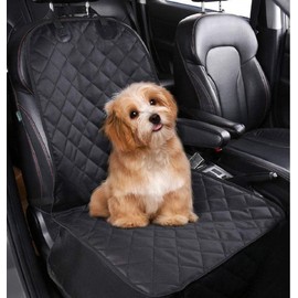 ELR Front Seat Cover for Dog, Nonslip&Scratch Proof Dog Front Seat Covers for Pets/Dogs/Cats, Washable Pet Front Seat Cover for Cars Trucks SUV