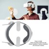 VR Head Strap, Adjustable Balance Weight, Professional Design, with Padded