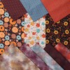 MOOK FABRICS Cotton 2024 Fall Blender, Rust 15 Yard Bolt