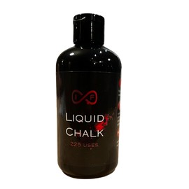 Infinite Fitness Pro Liquid Chalk 250ml Maximum Grip Sweat-Free Hands for Weightlifting, Powerlifting, Rock Climbing, Gymnastics, Calisthenics, Yoga, No Mess Gym Quick Drying Liquid Climing Chalk