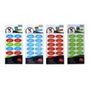 36 Meat Red Kosher Labels - Oven Proof up to