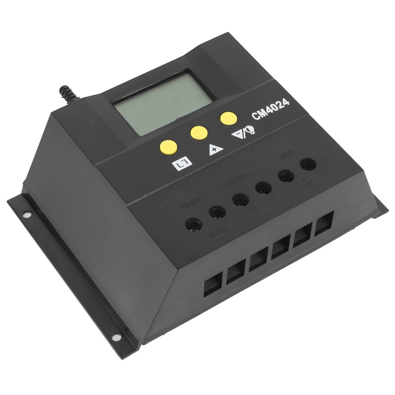 12V 24V 40A Solar Charge Discharge Controller LCD Display PWM