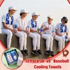 12 Pack Baseball Cooling Towels, Baseball Ice Towels for Neck,