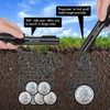 Wowlela Metal Detector Pinpointer, 360° Scan Portable Metal Detector IP68