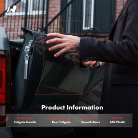 A-Premium Tailgate Handle Liftgate Latch Handle Compatible with Dodge Grand Caravan/Caravan 1996-2000 & Chrysler Town & Country 1996-2000, Grand Voyager, Voyager & Plymouth Grand Voyager, Voyager