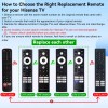 For Hisense TV ERF3M90H Voice Remote For Hisense U6H U6K