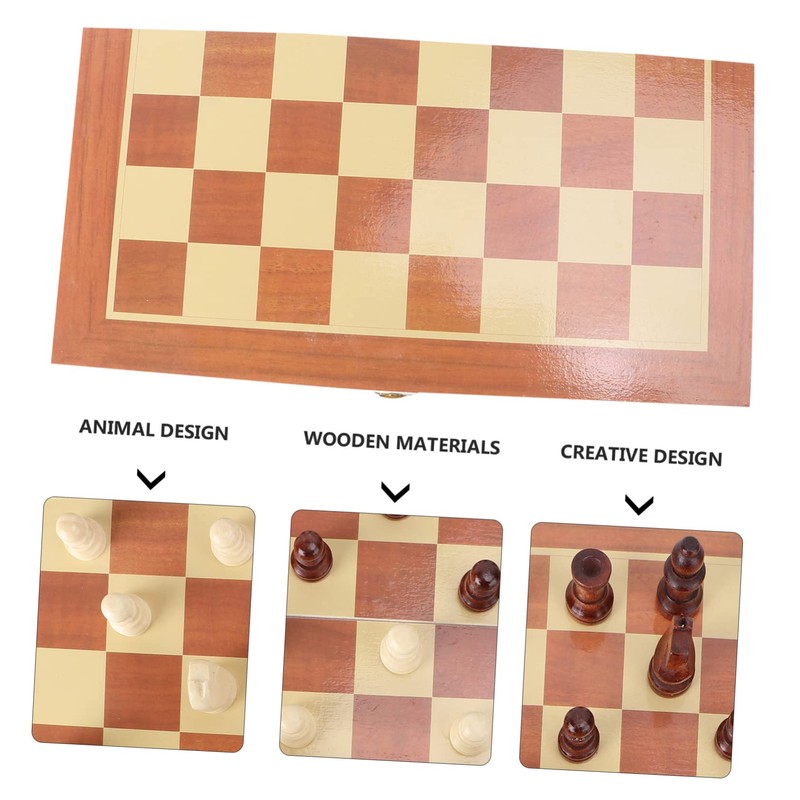 Kisangel Educational Chess Game for Boys and Girls Adults Folding