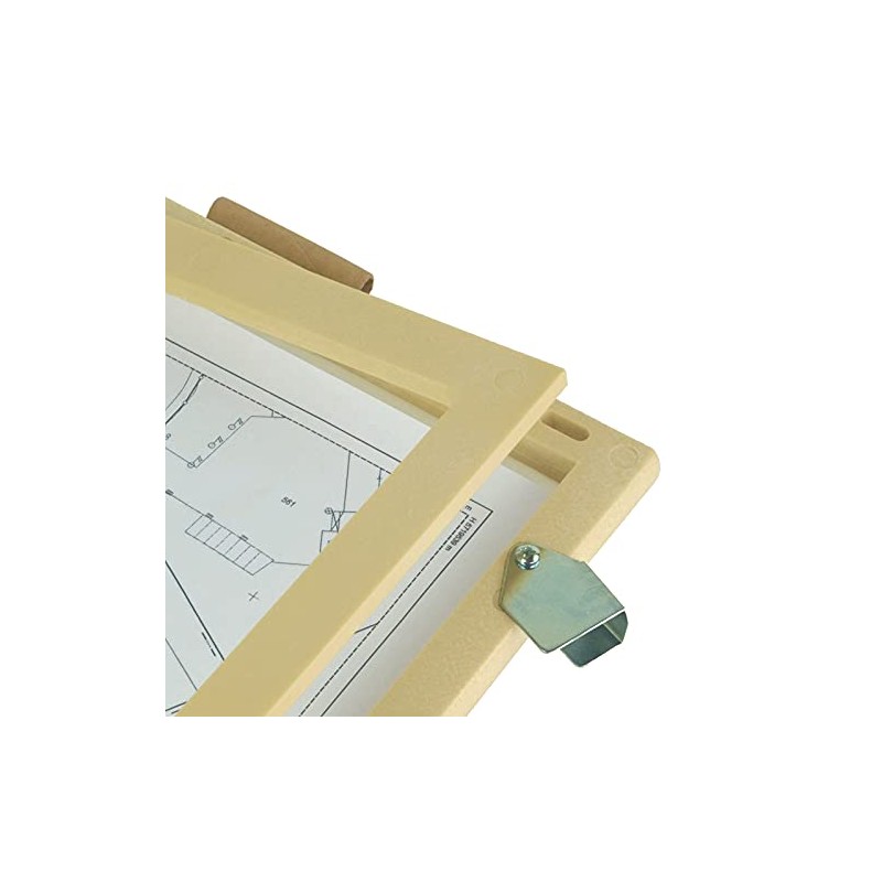 Field Book Frame DIN A4 Plastic Wood Look Very Robust