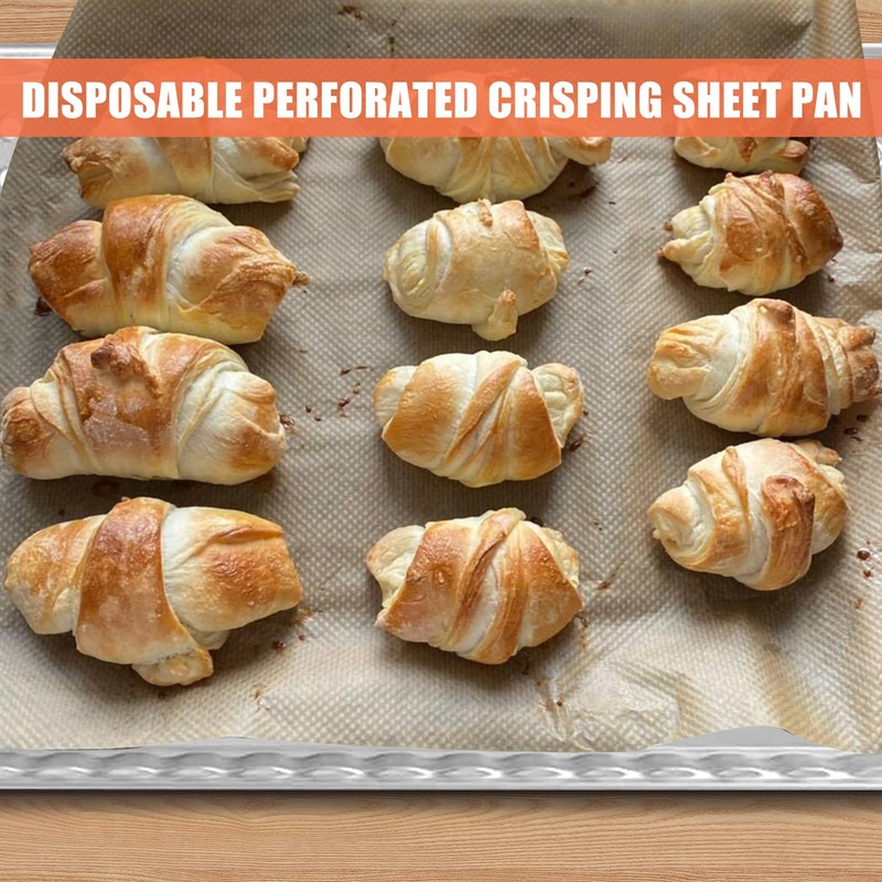 SafBbcue Disposable Grill Toppers 10 Pack Disposable Aluminum Foil Grill