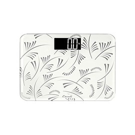 Escali Compact Digital Bathroom Travel Scale for Body Weight with Small Space-Saving Platform and High Capacity of 400 lb, Batteries Included
