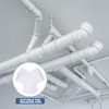 PATIKIL 3 Way Duct Splitter, 2 Pcs 3"x3"x3" (Socket x