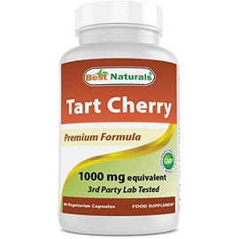 Best Naturals Tart Cherry Extract 1000 mg 60 Vcaps