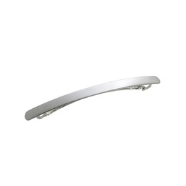 VINGTAINE H-713-S Metal Barrette, Simple Hair Accessories, Thin Long Barrette, Simple, Matte