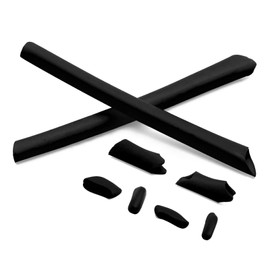 PapaViva Replacement Rubber Kits for Oakley Half Jacket/Half Jacket XLJ, Black, One Size, black