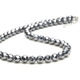 terahertz Ore Necklace Star Cut 8 mm Stamp Gemstone Power Stone natural stone Super Far Infrared Health