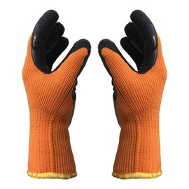 SFS BLANK Cotton Glove heat resistant 3d sublimation heat transfer press printing 3D vacuum orange/black