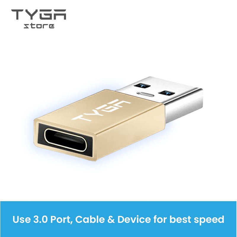 TYGA STORE USB Type C Female to USB Type A