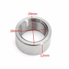 ChaRLes M18X1.5 Round Sensor Nut Thread Stainless Steel Exhaust Pipe