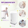 Refills Compatible with Dekor Plus Diaper Pail Refills 8 Pack