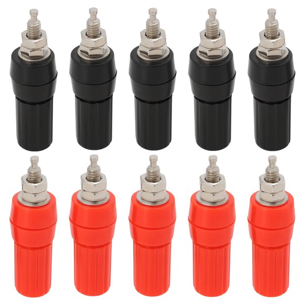 YINETTECH Pack of 10 4 mm Banana Sockets Connection Socket