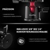 SMALLRIG Panorama Ball Head Tripod Head 360° Rotatable Tripod Head