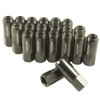 Compatible with Black 20PC 14X1.5MM 60MM Extended Forged Aluminum Tuner